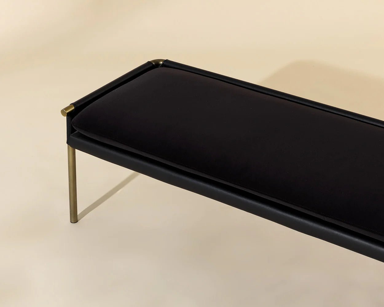 Bellevue Bench - Abbington Black / Bravo Black - Central Designs