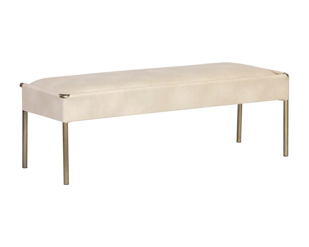 Bellevue Bench - Bravo Cream - Central Designs