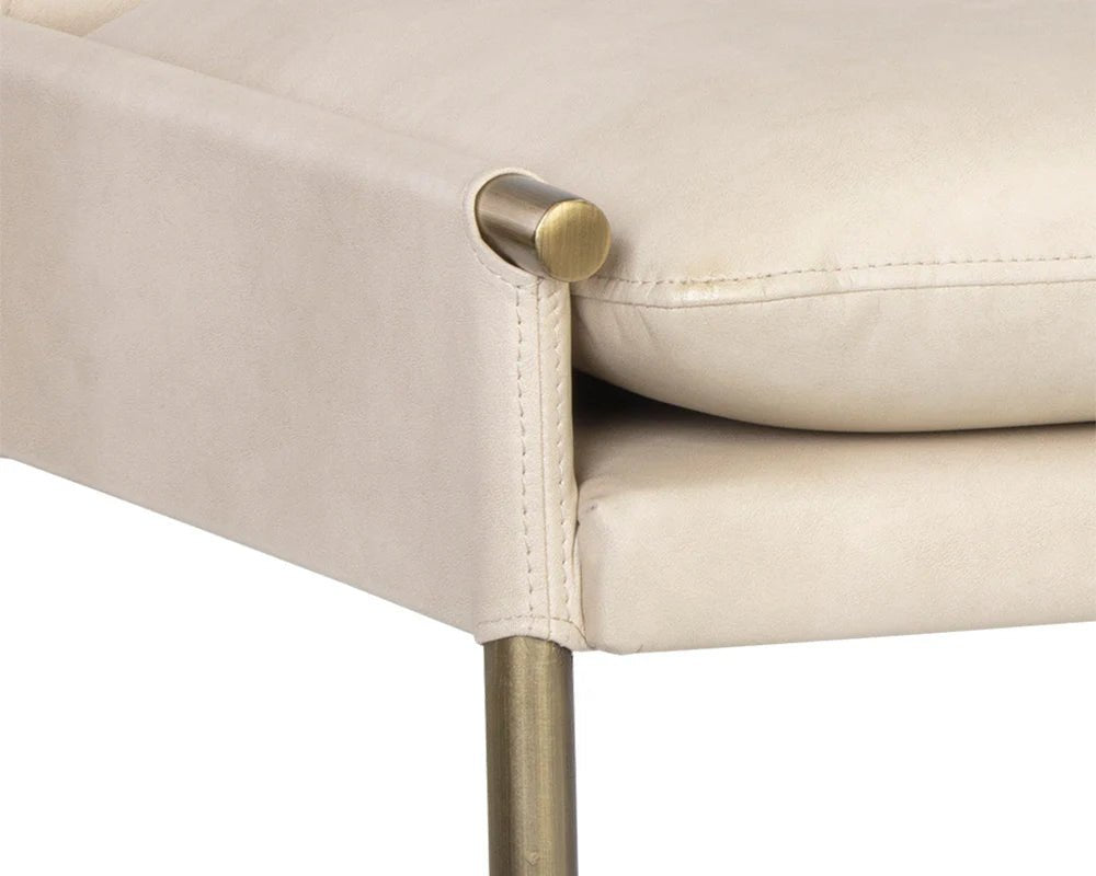 Bellevue Bench - Bravo Cream - Central Designs