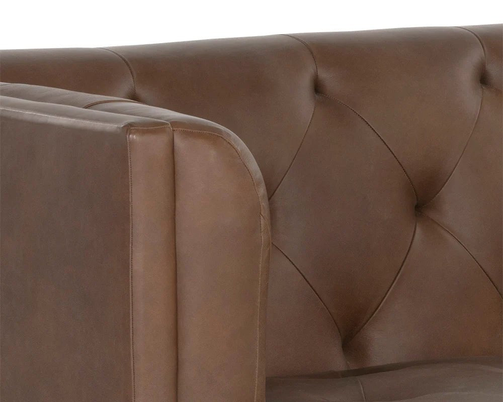 Westin Sofa - Vintage Caramel Leather - Central Designs
