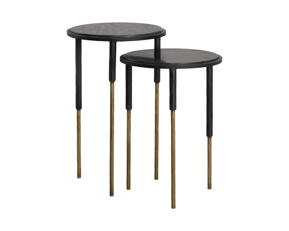 Kyrie Nesting End Tables (Set Of 2) - Central Designs