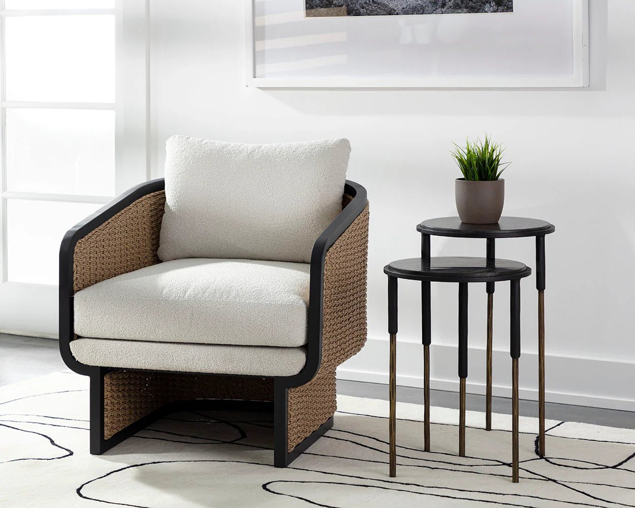 Kyrie Nesting End Tables (Set Of 2) - Central Designs