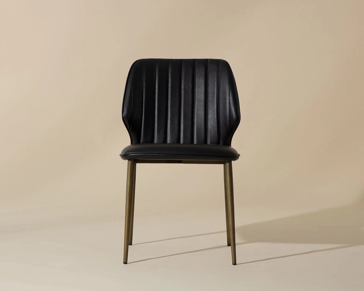 Clinton Dining Chair - Bronze - Bravo Black - Central Designs