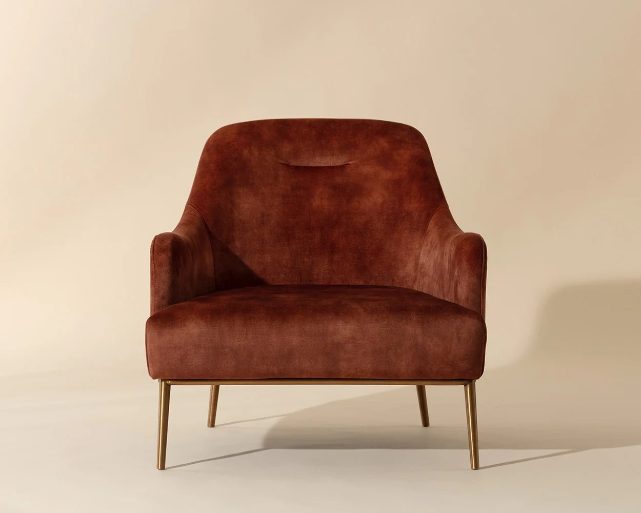 Cameron Lounge Chair - Nono Rust - Central Designs