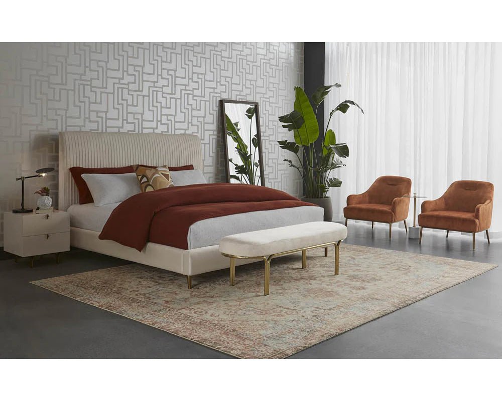 Cameron Lounge Chair - Nono Rust - Central Designs
