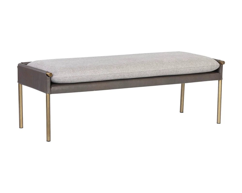 Bellevue Bench - Belfast Heather Grey / Bravo Ash - Central Designs