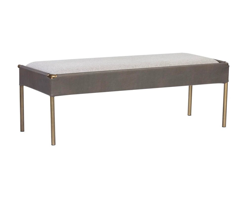 Bellevue Bench - Belfast Heather Grey / Bravo Ash - Central Designs