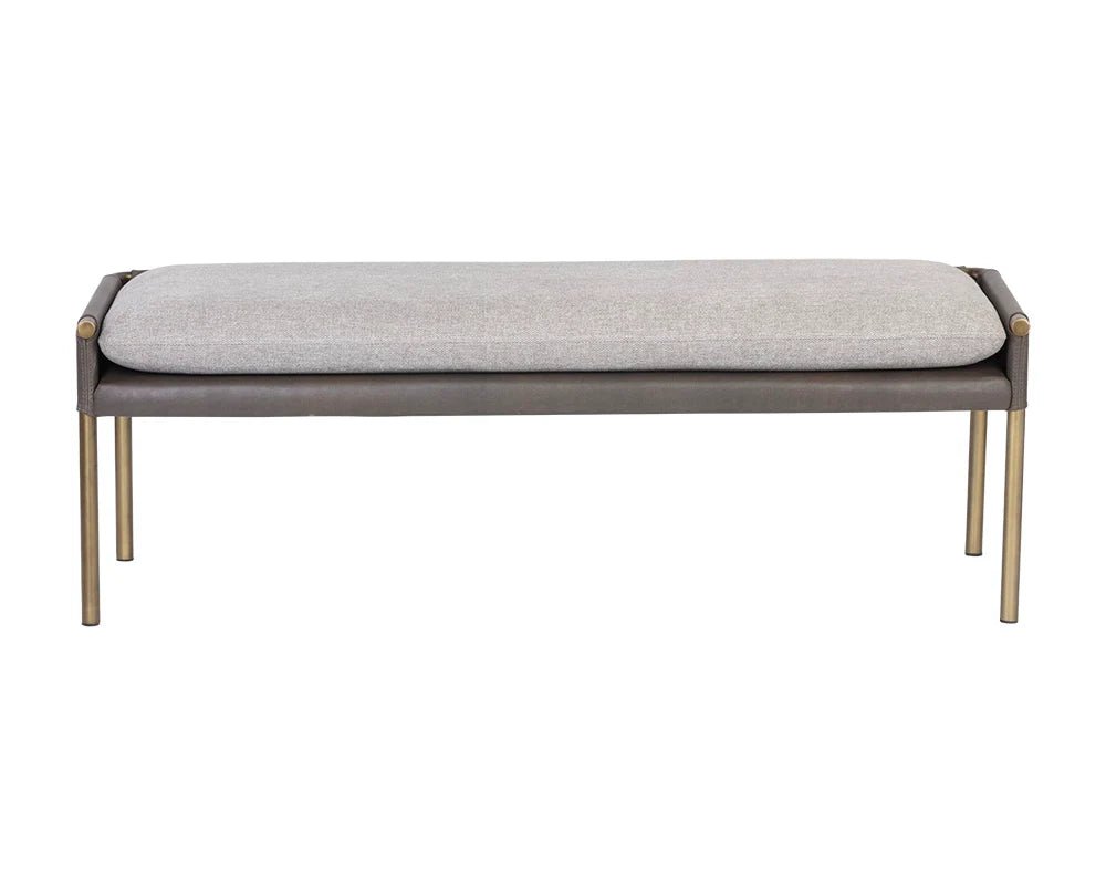 Bellevue Bench - Belfast Heather Grey / Bravo Ash - Central Designs