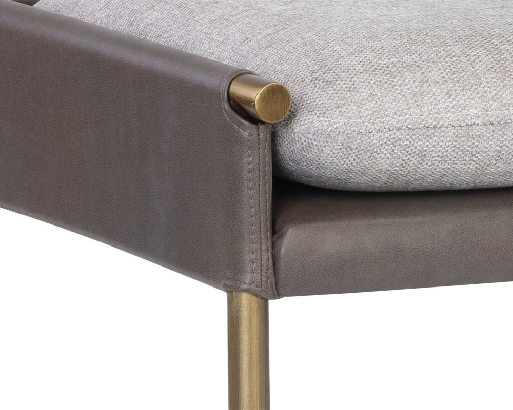 Bellevue Bench - Belfast Heather Grey / Bravo Ash - Central Designs