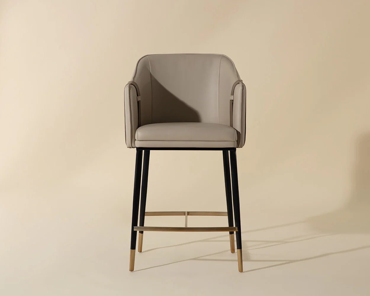 Carter Counter Stool - Napa Beige / Napa Tan - Central Designs