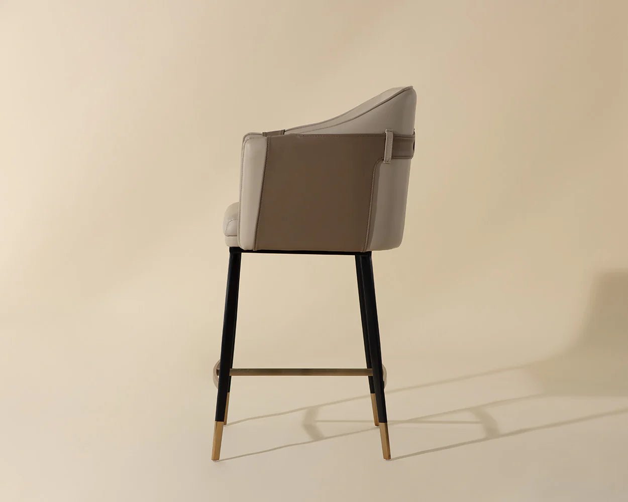 Carter Counter Stool - Napa Beige / Napa Tan - Central Designs