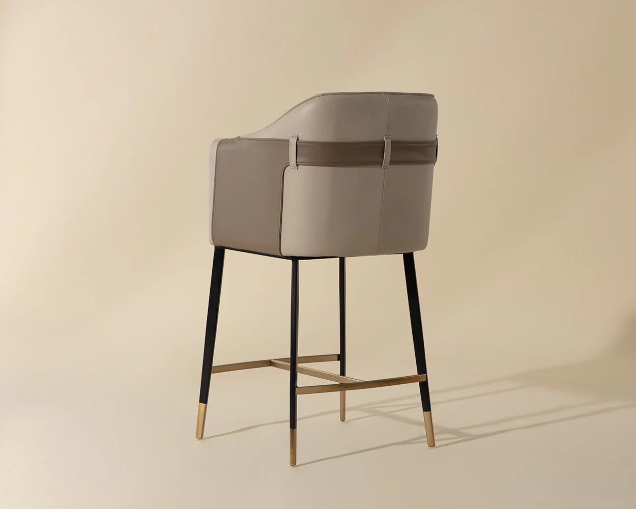Carter Counter Stool - Napa Beige / Napa Tan - Central Designs