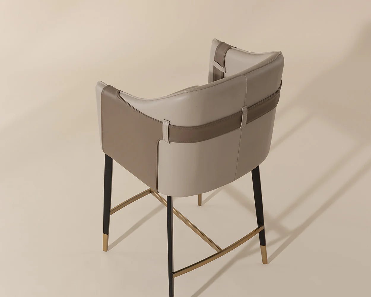Carter Counter Stool - Napa Beige / Napa Tan - Central Designs