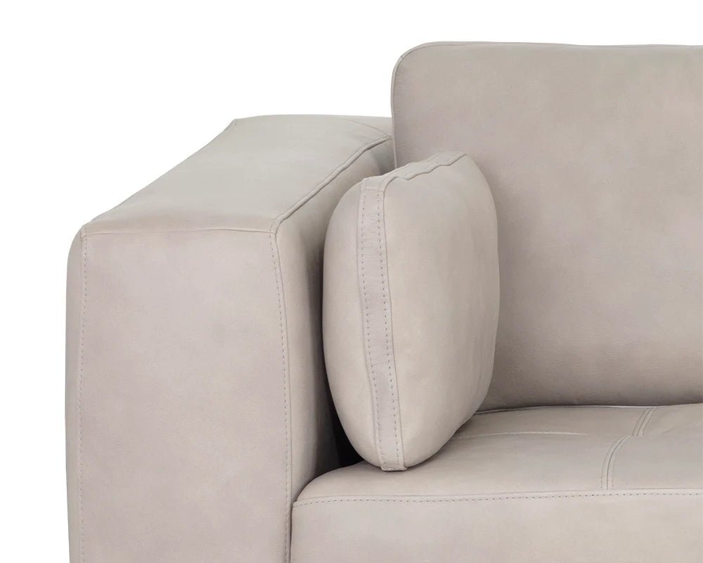 Burr Sofa - Bali Bone Leather - Central Designs