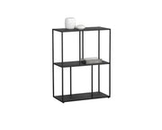 Eiffel Low Bookcase - Small - Black - Central Designs