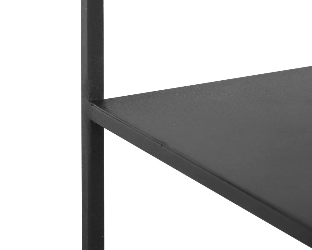 Eiffel Low Bookcase - Large - Black - Central Designs