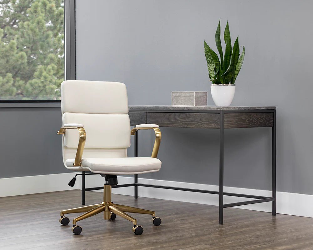 Kleo Office Chair - Snow - Central Designs