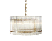 Kore Chandelier - Small - Brass - Clear - Central Designs