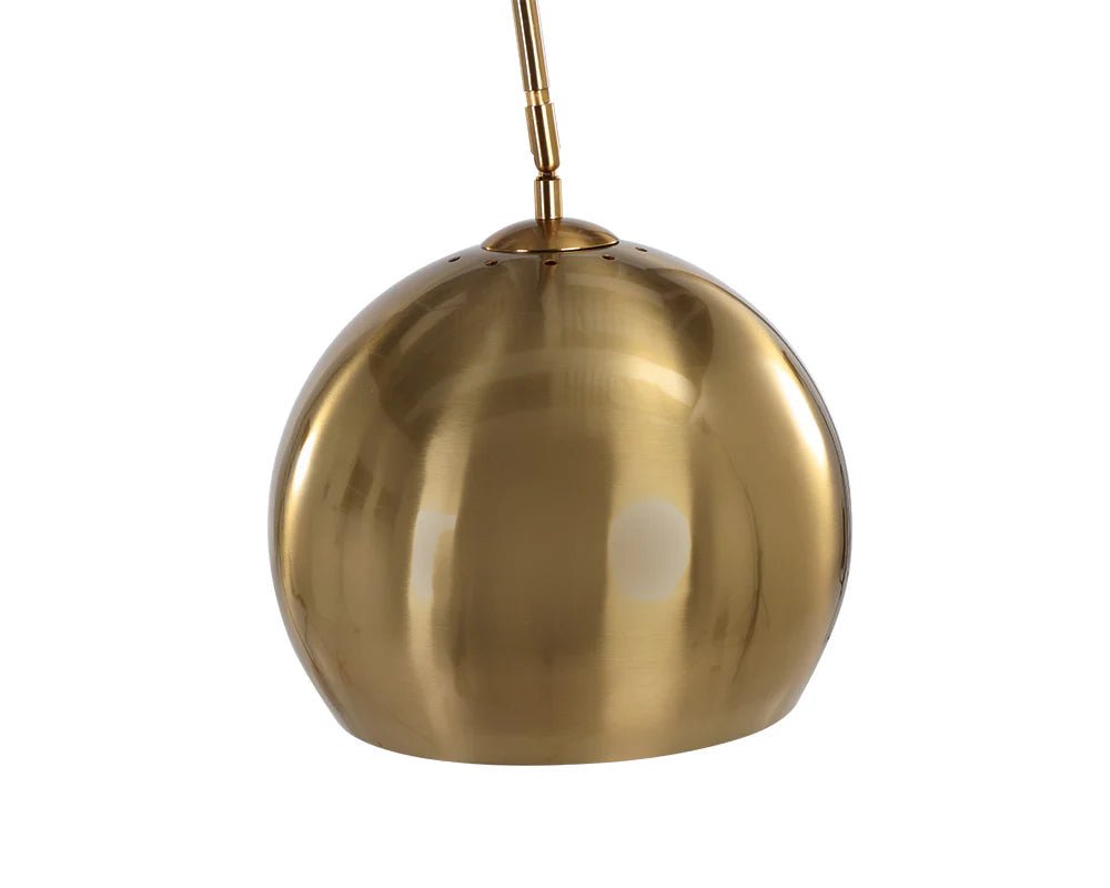 Vern Floor Lamp - Brass - Central Designs