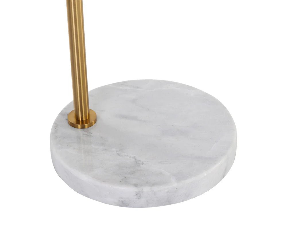 Vern Floor Lamp - Brass - Central Designs