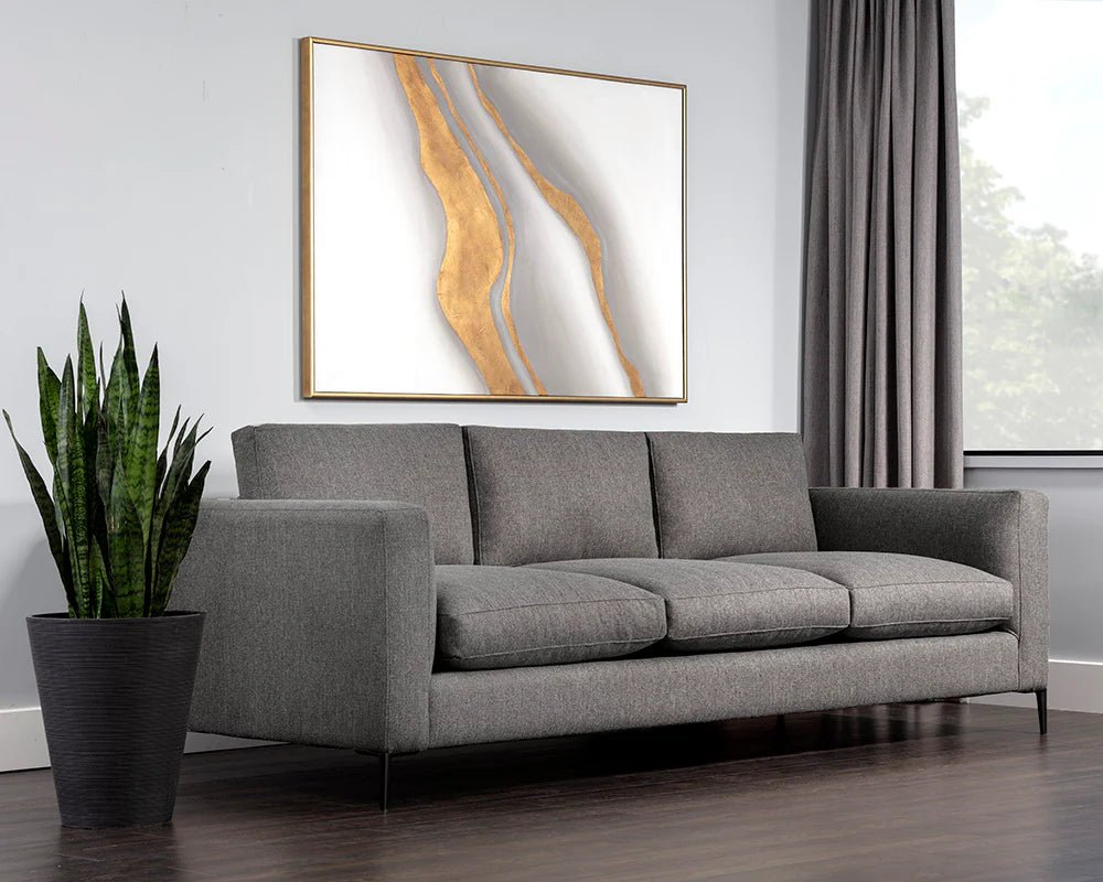 Byward Sofa - Liv Smoke - Central Designs
