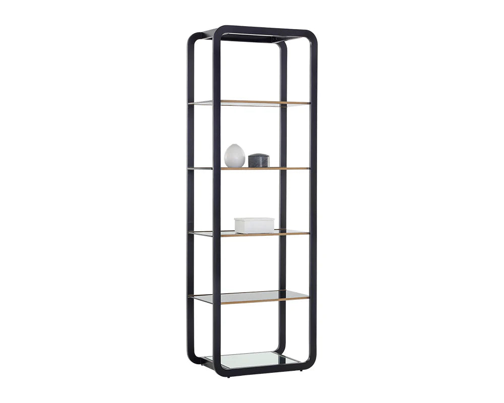 Ambretta Bookcase - Small - Black