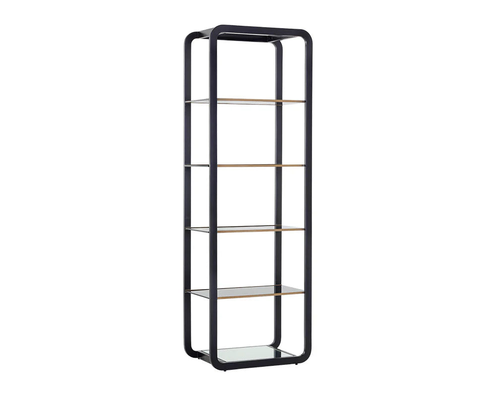 Ambretta Bookcase - Small - Black