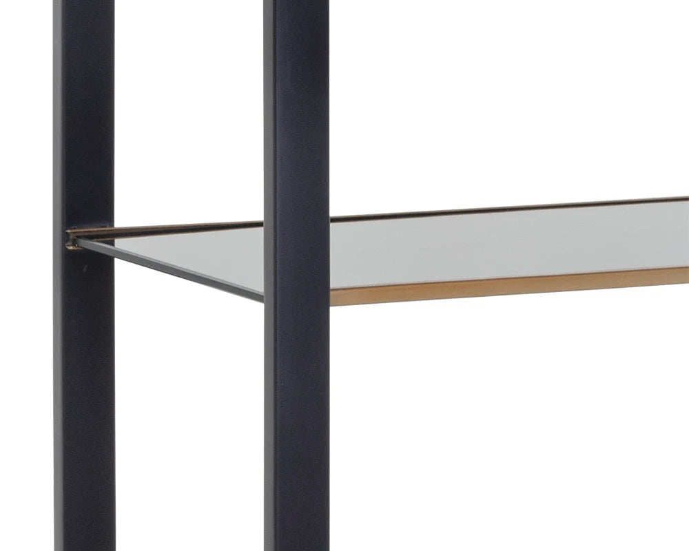 Ambretta Bookcase - Small - Black