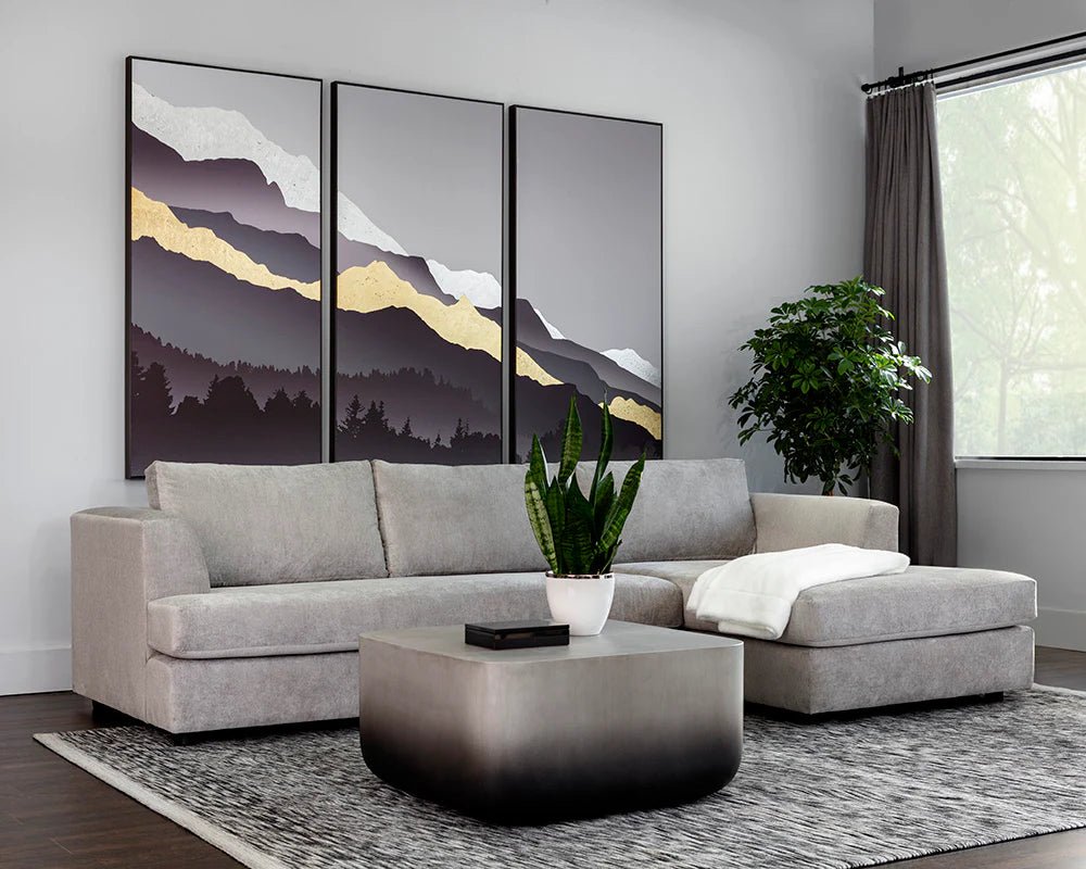 Strut Coffee Table - Black Ombre - Central Designs
