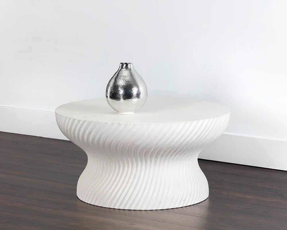 Cara Coffee Table - White - Central Designs