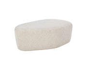 Soraya Ottoman - Dove Cream - Central Designs