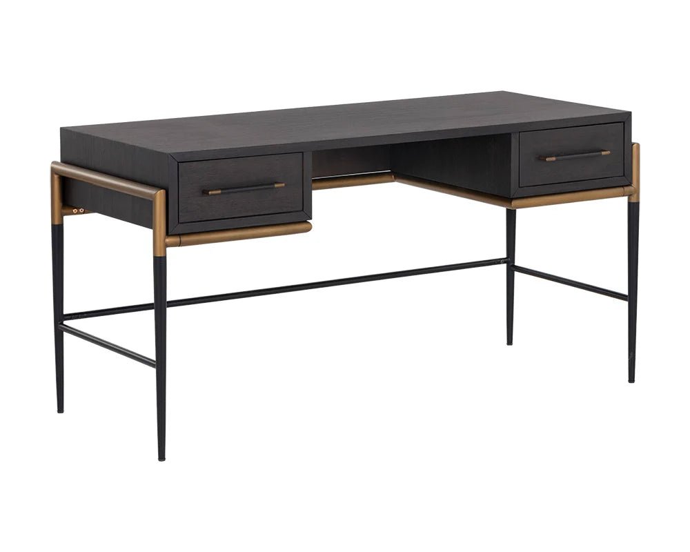 Weldrick Desk - Espresso - Central Designs