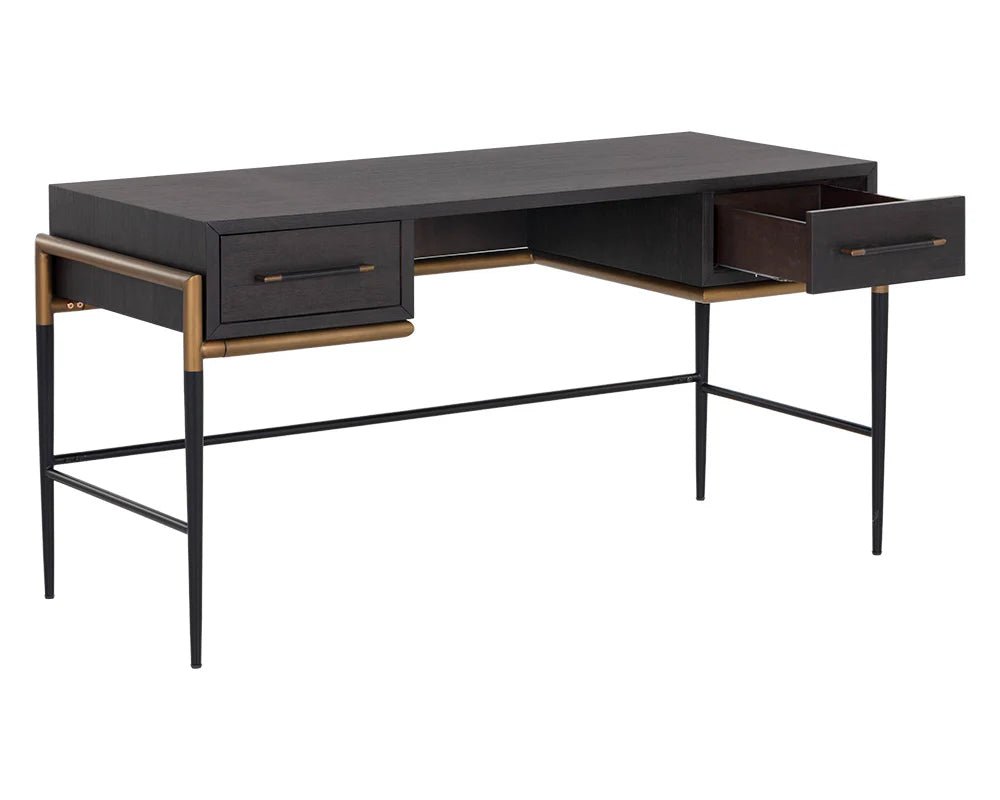 Weldrick Desk - Espresso - Central Designs