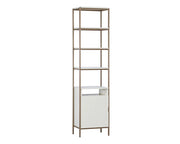 Ambrose Modular Bookcase - Small - Champagne Gold - Cream