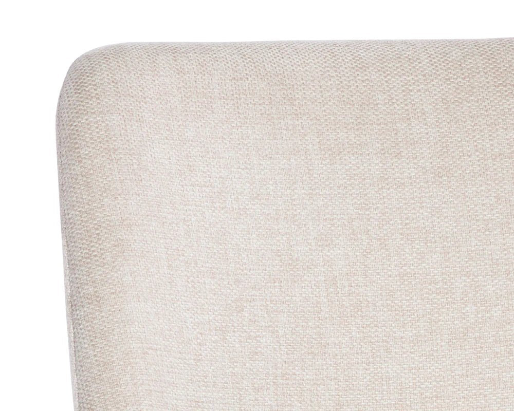 Marie Dining Chair - Belfast Oatmeal / Bravo Cognac - Central Designs