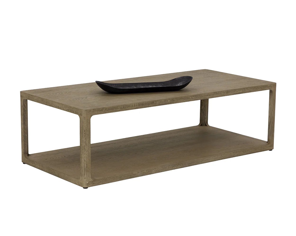 Doncaster Coffee Table - Smoke Grey - Central Designs