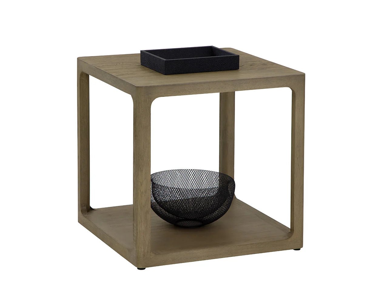 Doncaster Side Table - Smoke Grey - Central Designs