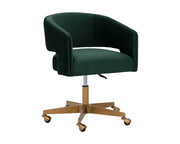 Claren Office Chair - Deep Green Sky - Central Designs