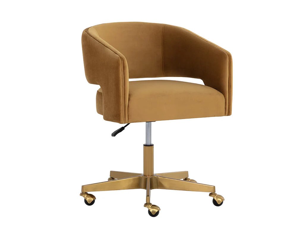 Claren Office Chair - Gold Sky - Central Designs
