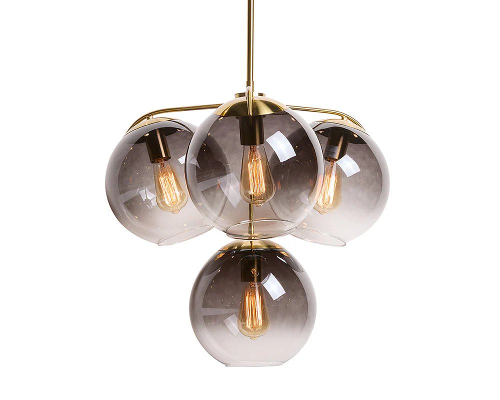 Kamara Chandelier - Brass - Central Designs