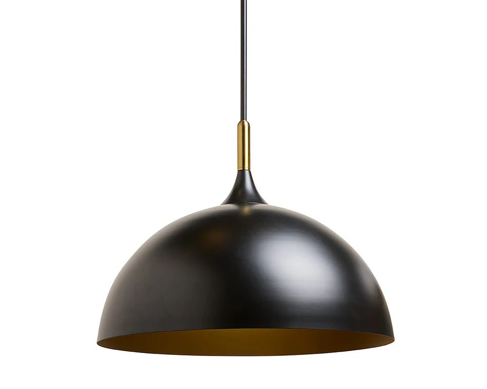 Lohn Pendant Light - Matte Black - Central Designs