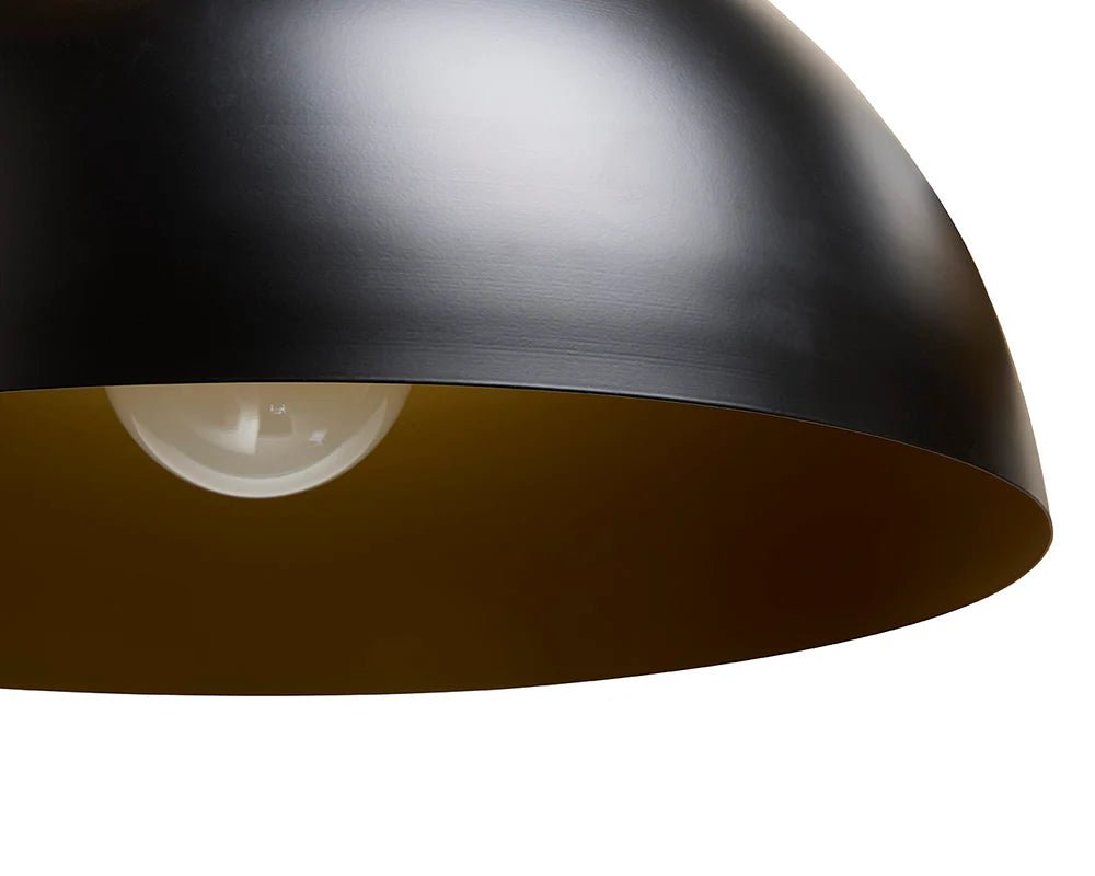 Lohn Pendant Light - Matte Black - Central Designs