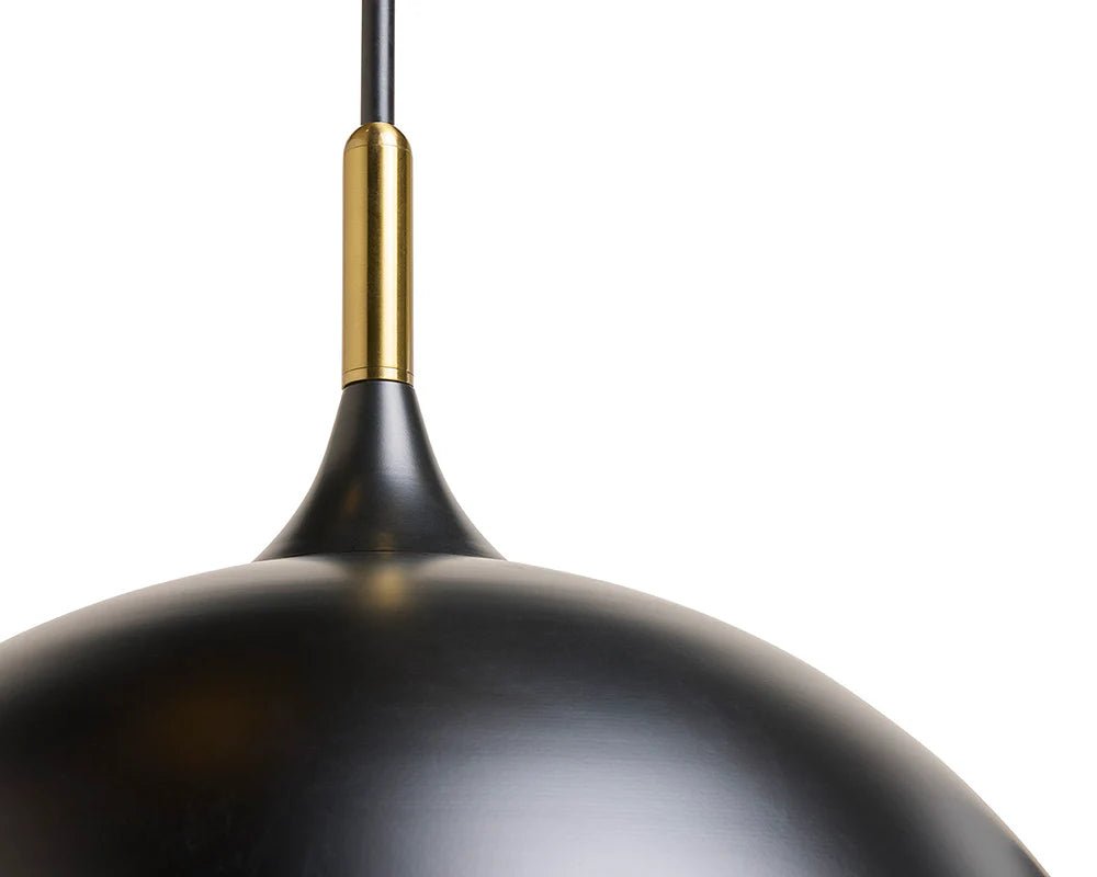 Lohn Pendant Light - Matte Black - Central Designs