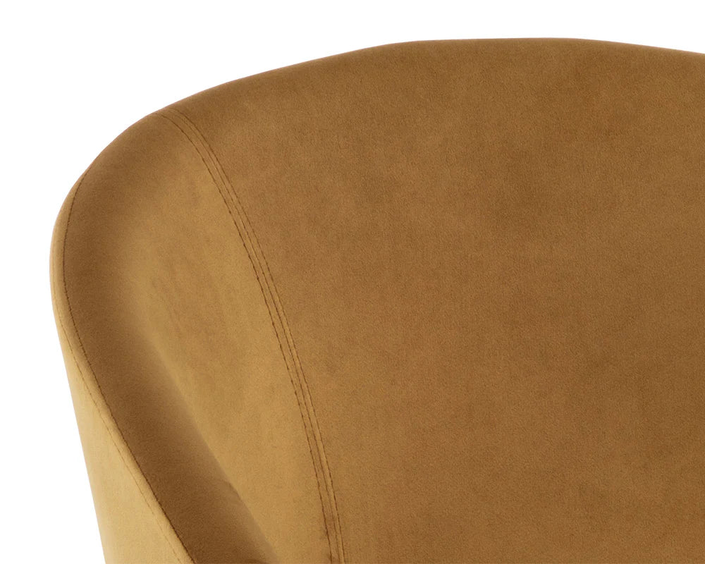 Thatcher Dining Armchair - Black - Gold Sky - Central Designs