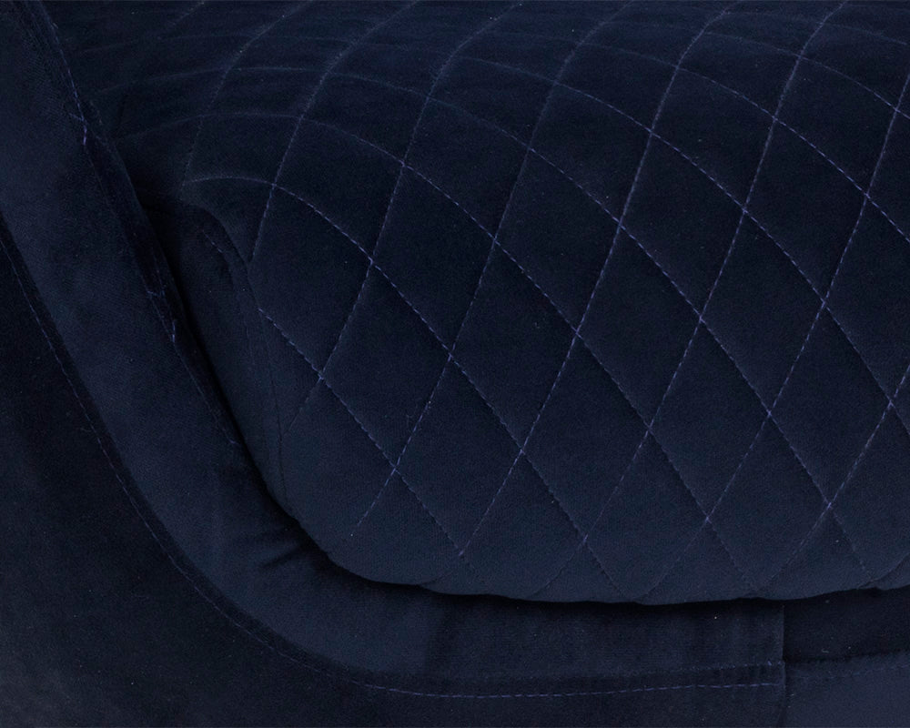 Carine Swivel Lounge Chair Abbington Navy