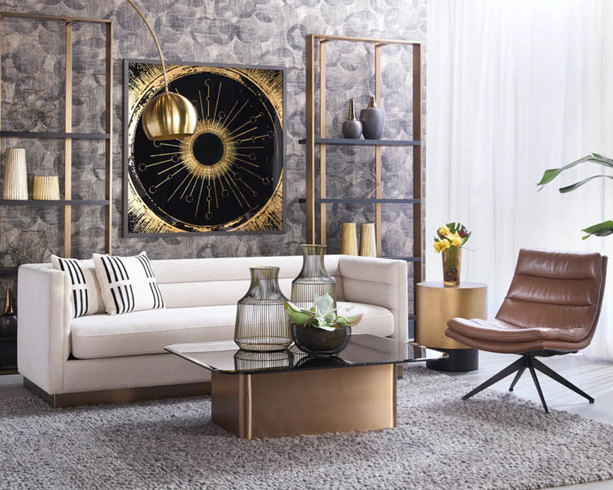 Talbot Sofa - Belfast Oatmeal - Central Designs