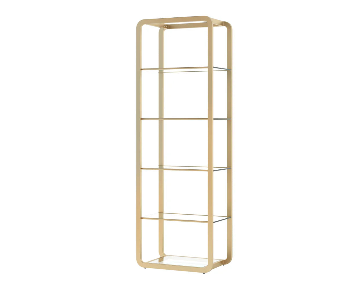 Ambretta Bookcase - Small - Gold