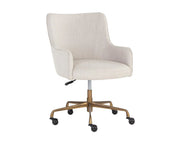 Franklin Office Chair - Beige Linen - Central Designs