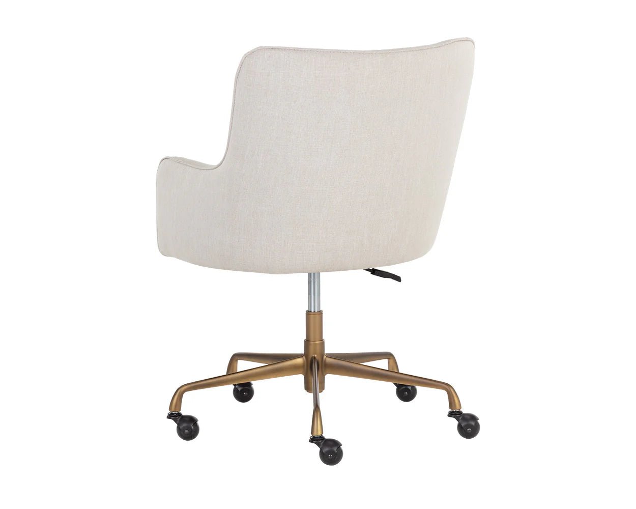 Franklin Office Chair - Beige Linen - Central Designs