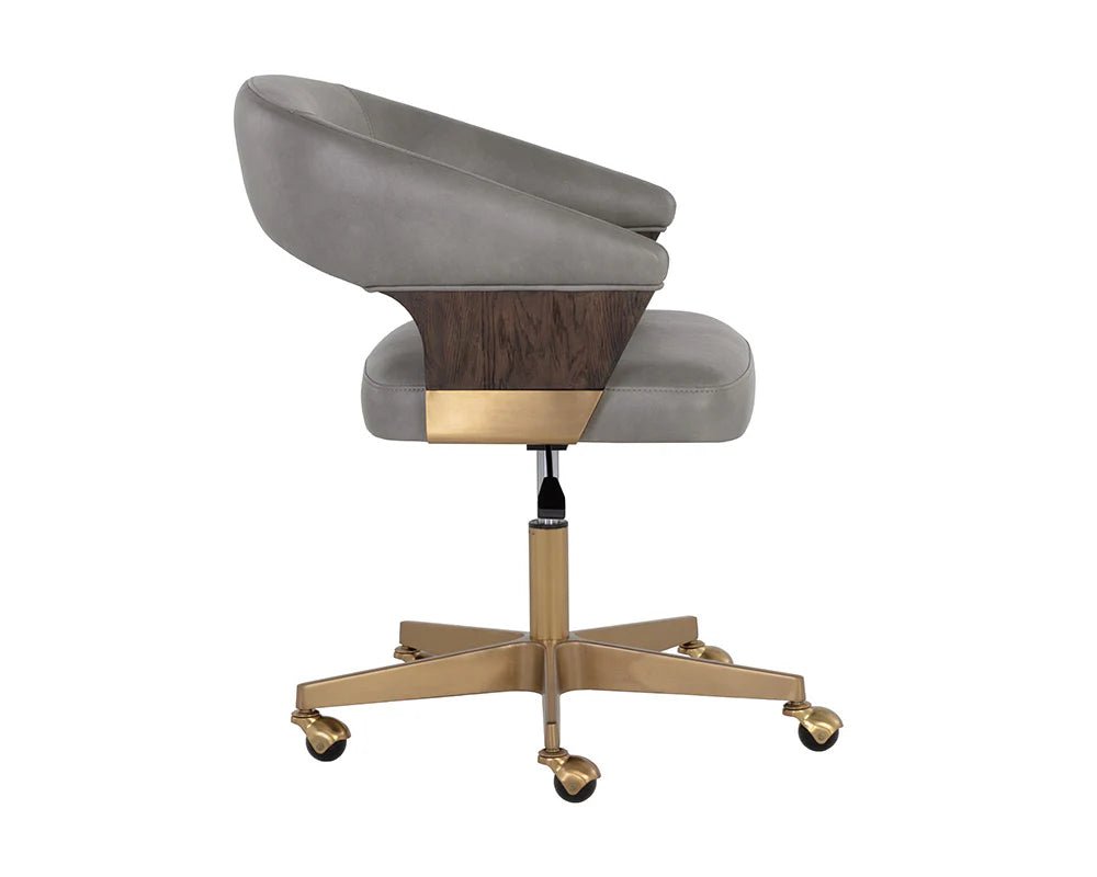 Leonce Office Chair - Bravo Metal - Central Designs